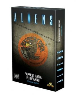 Juego de Mesa Aliens Expansion Expreso Hacia El Infierno Edad Recomendada 14 Años